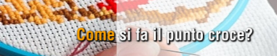 come si fa il punto croce