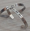 Bracciale rigido INCISO in ALLUMINIO -
Misura Standard