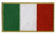 Patch ricamata bandiera ITALIA.