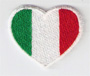 Toppa ITALIA cuore TERMOADESIVA
