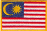 Toppa bandiera MALESIA