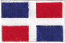 Toppa bandiera Repubblica Dominicana