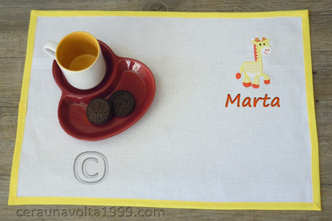 Tovaglietta sottopiatto / Americano