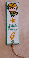 Segnalibro in panno personalizzabile "Piccolo Principe"
