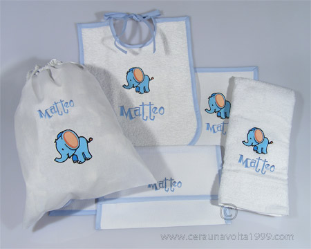 Set asilo da 5 pezzi BLU