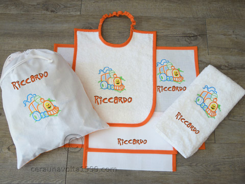 Set asilo da 5 pezzi TRENINO