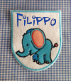 Toppa ricamata personalizzabile